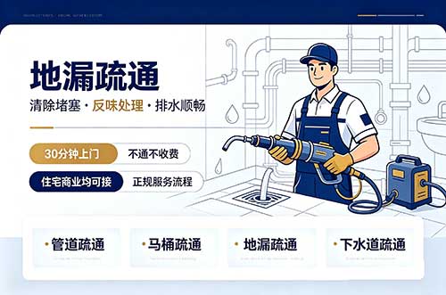 鹰潭地漏疏通