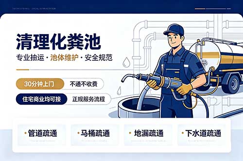 鹰潭清理化粪池